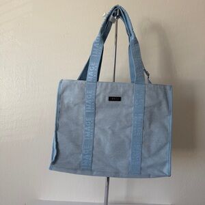 Baby Blue Large Image Skincare Summer Tote